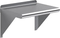 AmGood 12 X 16 Stainless Steel Wall Shelf | Metal Shelving | Garage Laundry Storage Utility Room | Restaurant Commercial Kitchen | NSF