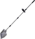 GLOGLOW Metal Litter Scoop Heavy Duty Stainless Steel 2 in 1 Adjustable Poop Scooper for Chicken Coop Beach Garden