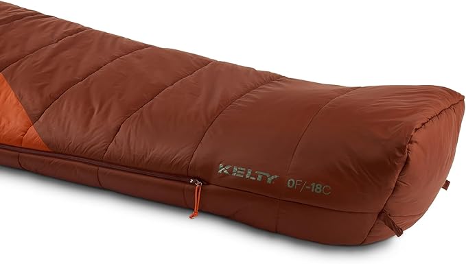 Kelty Cosmic Synthetic Fill 0 Degree Backpacking Sleeping Bag Regular – Compression Straps Stuff Sack Included