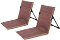 2 Pack Outdoor Camping BackrestsLightweight Foldable ChairaPark Leisure backrestBeach Portable Single Lazy ChairAluminum Lazy Backrest for for Lawn Outdoor Movie and Travel