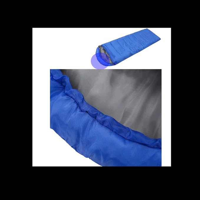 Sleeping Bag with Compression Sack Envelope Portable and Lightweight for 3-4 Season Camping Hiking Traveling Backpacking and Outdoor Activities (Single)