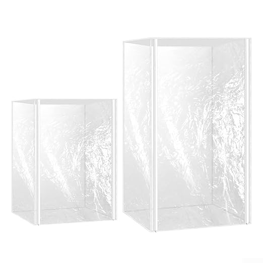 Heavy-Duty Transparent Foodservice Sheet Rack Cover Bakery - 28 x 23 x 61 - Easy Fold &amp Store(28 * 23 * 61in)
