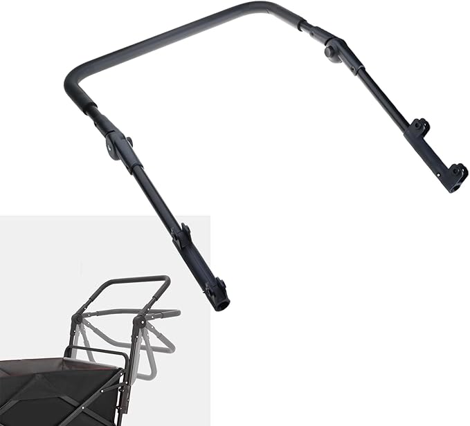 Camping Gear Folding Cart Push Handle Extendable Holder Extendable Holder Easy to Use for Wagons Cart Beach Shopping Cart