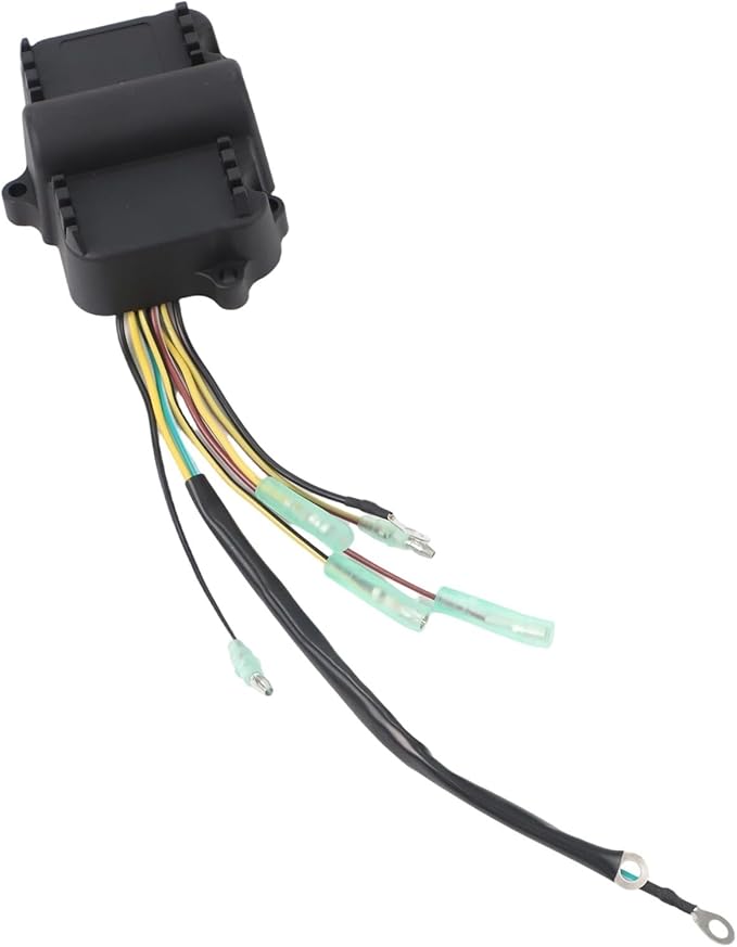 CDI Switch Box for Mercury Mariner Outboard Motor 339-7452A15 339-7452A19 339-7452A17 6HP-35HP 2-Stroke Marine Engine Ignition Control Unit ABS Blac