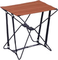 Lightweight Oxford Cloth Portable Folding Stool – Mini Outdoor Stool for Camping Travel Fishing &amp Queuing(Brown L)