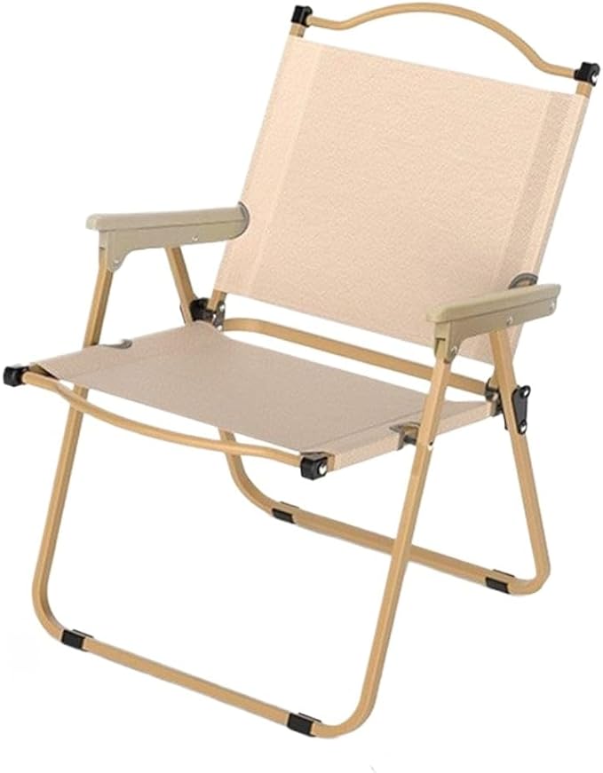 Portable Camping Chair Lightweight Folding Camping Chair with Carry Bag Durable Compact Outdoor for Adults Ideal for Beach Picnic Travel Sports