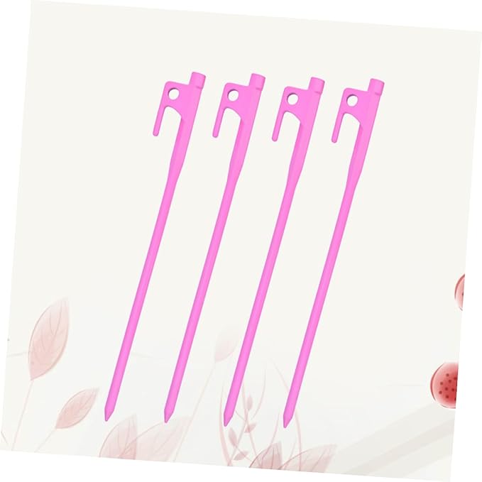 4pcs Tent Ground Pegs for Camping Stakes Heavy Duty Anchors Nails Pins Accessories