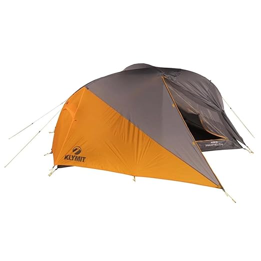 Klymit Maxfield Backpacking Tent Lightweight Multi-Person Tent for Camping and Hiking