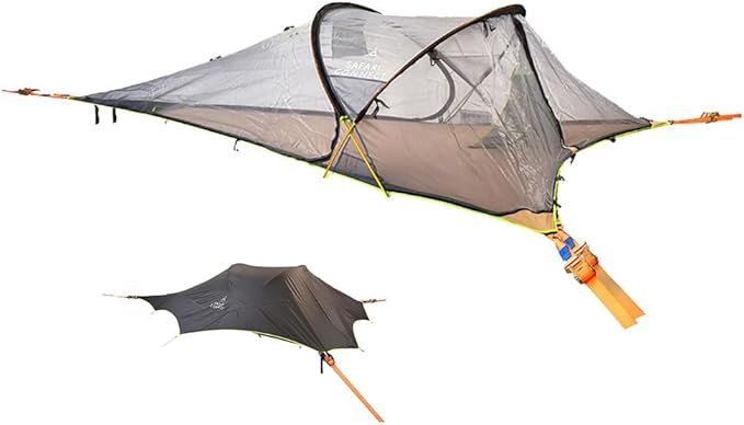 Tentsile Connect V3 2-Person Tree Tent Hammock The Original Tree Tent Company 880 Pound Capacity Portable Treehouse Heavy Duty Ratchets Included Designed in The UK