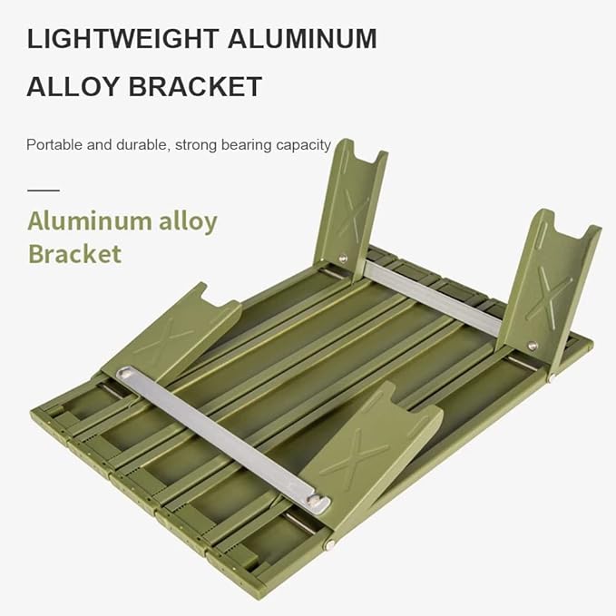 Aluminum Alloy Mini Outdoor Folding Table Furniture Barbecue Camping Tent Household Bed Computer Desk