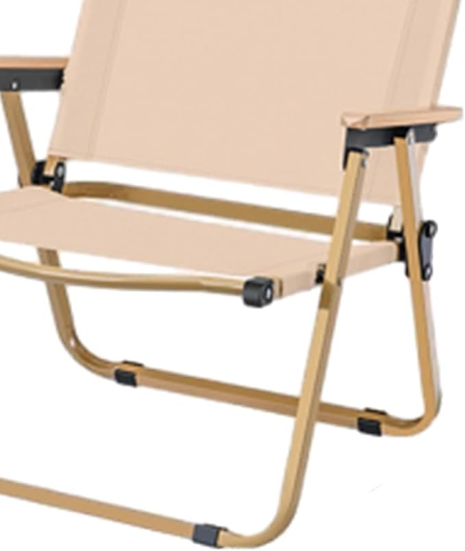 Camping Chair Fishing Chair Aluminum Alloy Practical Camping Seat Folding Chair for Park Backpacking Hiking Yard Travel portable chair for camping expedition ergonomic camp seat canvas campin