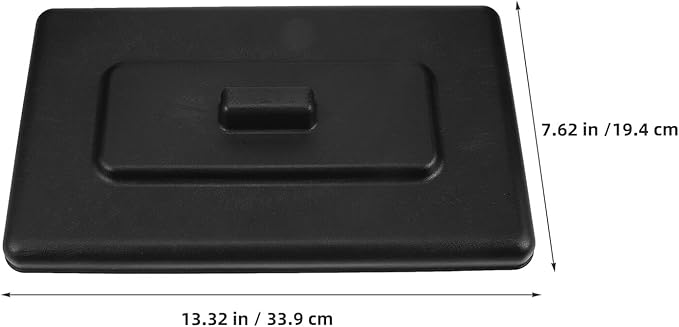 HOMSFOU Ice Cream Machine Replacement Lids 4pcs Plastic Covers Leak-proof Closure Compatible with Yogurt and Dessert Makers for Home and Outdoor Use