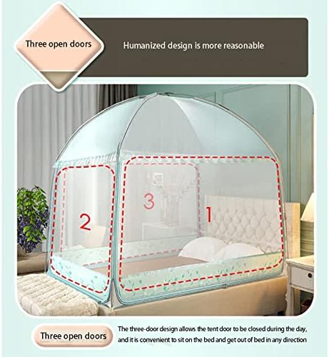 Folding Camping Cot for Adults Heavy Duty Outdoor Bed with Carry Bag Layer Travel Camp Cots Portable Cot Extra WideMosquito Net Bed Netting Bed Canopy Indoor Pop Up Portable Frame Sleeping