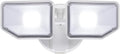 30W Flood Lights Outdoor 2700LM Super Bright LED Security Light 2 Adjustable Heads ETL Water Resistant 5000K Wall/Eave Mount Exterior LED Outdoor Light for Garage Yard Porch (White)