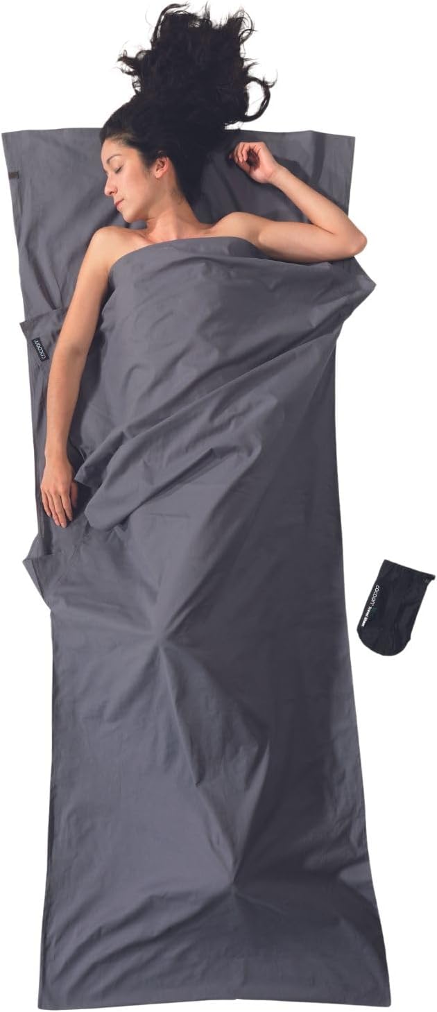 COCOON - Premium - TravelSheet - - Cotton - Monk's Red - Regular