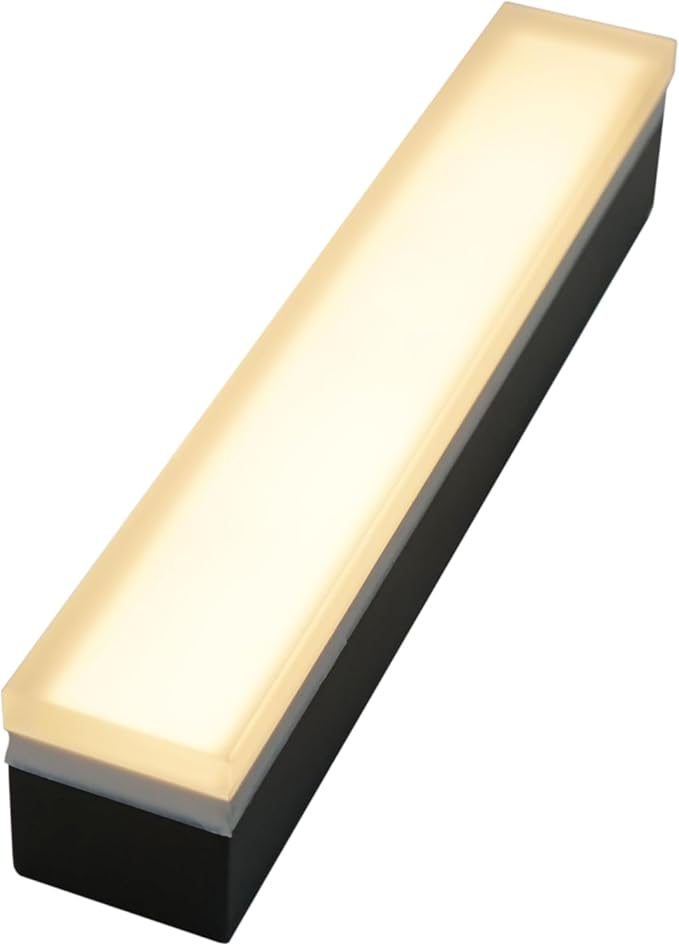 LUMENGY Paver Light 2x8 Inch (1.97x7.87) 5000K Daylight Glare-Free Brick Lighting for Driveways Walkways Pool Decks and Patios 12V Hardwired IP67 Waterproof Drive-Over Rated