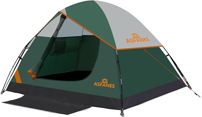 2-12 Person Tents for Camping Waterproof Backpack Double Layer Tents Perfect Picnics Fishing and Backyard Camping