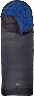 NOMAD Tennant Creek Sleeping Bag for 3 Seasons Spring Summer and Autumn - Water-Resistant Sleep Sack with Compression Stuffsack and Storage Bag for Campers and Backpackers (Phantom)