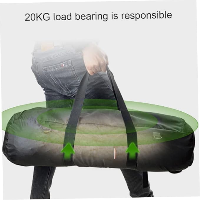 1PC Tent Bag Waterproof Zipper Duffel Bag with Handles 35x12x12 Inch 20KG Heavy Loading Foldable Anti-Theft Camping Tent Storage Bag Carrying Case.
