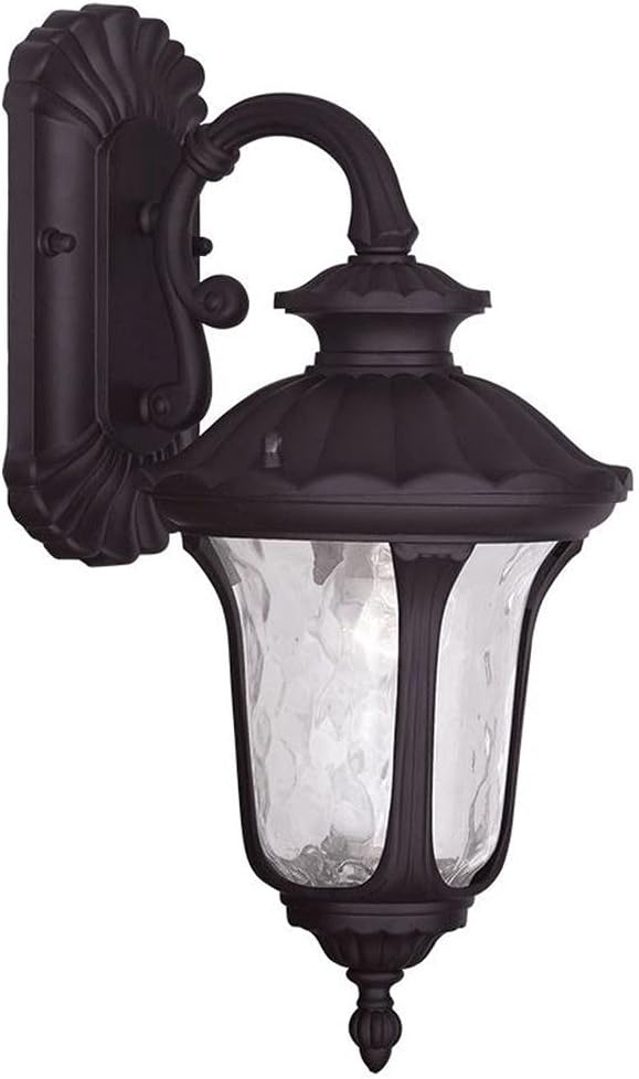 Livex Lighting 7851-07 Oxford 1 Light Outdoor Wall Lantern Bronze