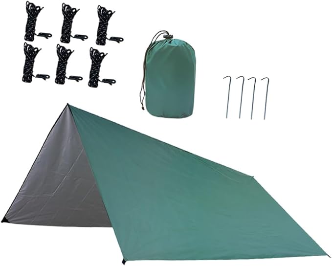 1Set Canopy Tent for Outdoor Travel Durable Camping Shelter for People UV Protection Lightweight Design for Hiking Picnics and Beach Use