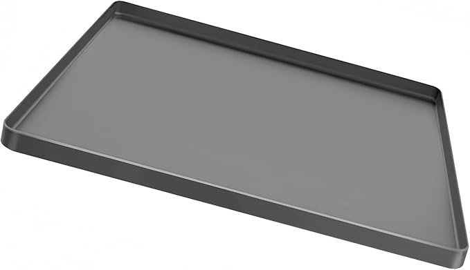 Dishwasher Drain Pan Mat Washing Machine Tray with Raised Edged Portable Nonslip Silicone Under Dishwasher Drip Flexible Dishwasher Drying Mat