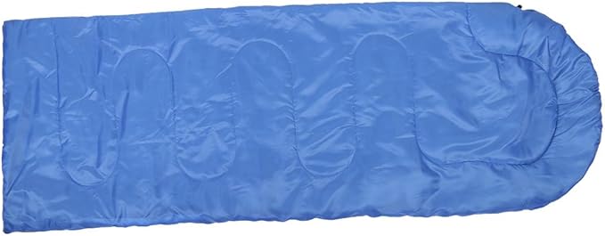 Lightweight Sleeping Bag for Adults | Cotton Envelope Design for Travel/Camping/Hiking | Portable with Storage Bag | Sturdy Dual Zipper 10℃ - 20℃ Comfort Range