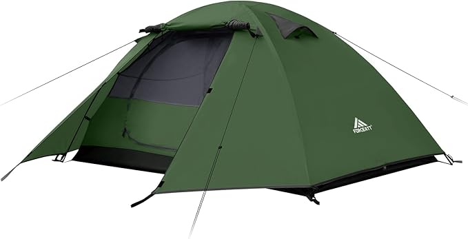 Forceatt Camping Tent 2/3/4 Person Professional Waterproof &amp Windproof Lightweight Backpacking Tent Suitable for OutdoorHikingCamping Mountaineering and Travel