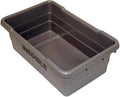 ULTRASOURCE Food Approved Bus Totes/Meat Lug (6 Pack Grey Inedible)