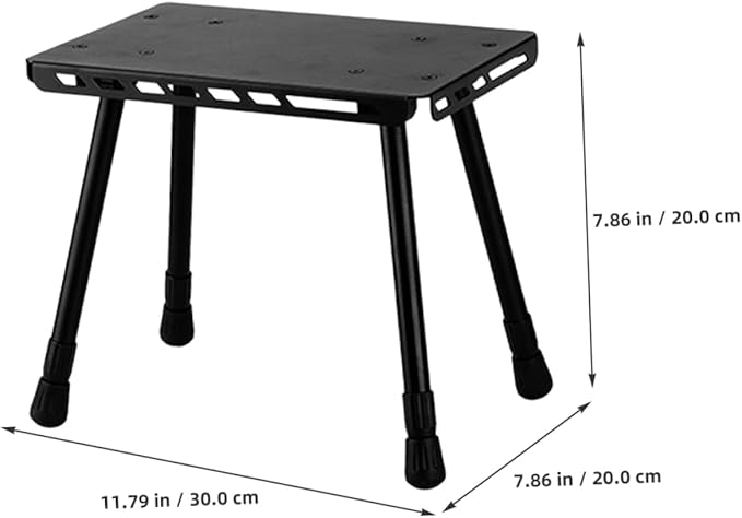 Yardwe Foldable Picnic Table Compact Camping Table Sturdy Grill Tables for Outside