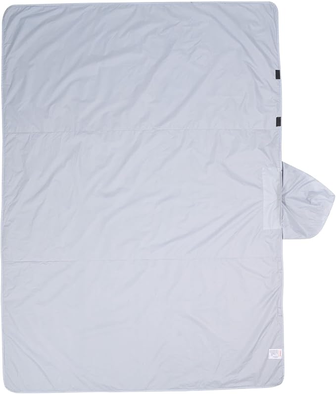 VEVOR Camping Blanket Large Warm Wearable Stadium Blanket Waterproof &amp Windproof Polyester Fleece Flame Retardant Great for Outdoors Picnics Hiking Sports Events Travel 79 x 59 Light
