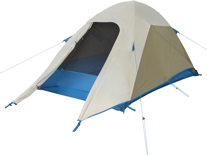 Kelty Tanglewood 2 or 3 Person Backpacking and Car Camping Tent – Sturdy Frame Quick Corners for Easy Setup Double Stake Vestibule Clip-on Rainfly
