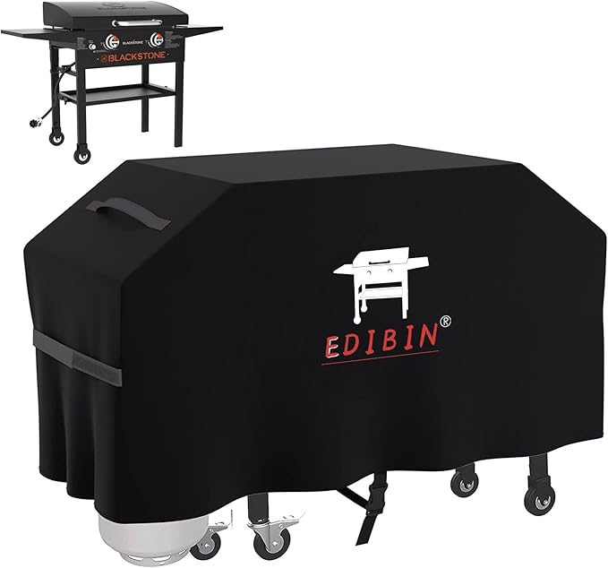 28 Inch Griddle Cover for Blackstone 28 inch Griddles with Hood 18831924Waterproof Lightweight Oxford 5483 Griddle Cover for Blackstone 28 Grill Cooking Station with Hood