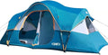 UNP Camping Tent 10-Person-Family Tents Parties Music Festival Tent Big Easy Up 5 Large Mesh Windows Double Layer 2 Room Waterproof Weather Resistant 18ft x 9ft x78in