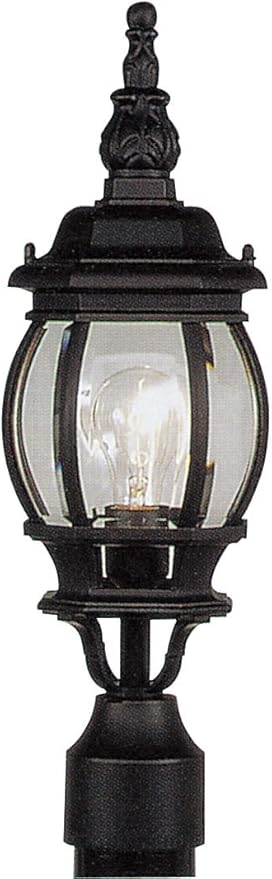 Livex Lighting 7522-14 Outdoor Post Top Lantern Black Lighting 18.5