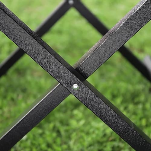 Portable Grill Table - Folding Outdoor Cooking Table for BBQ Picnic Camping Hiking Beach - Quick Installation Durable Construction