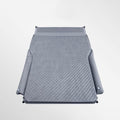 Car Air Mattress for Infiniti SUV QX80/QX70/QX60/QX55/QX30/Q30/JX/EX/FX/QX SUV Foldable Thickening Quick Rebound Self-Driving Camping Travel Trunk MattressGrey-with Pillow