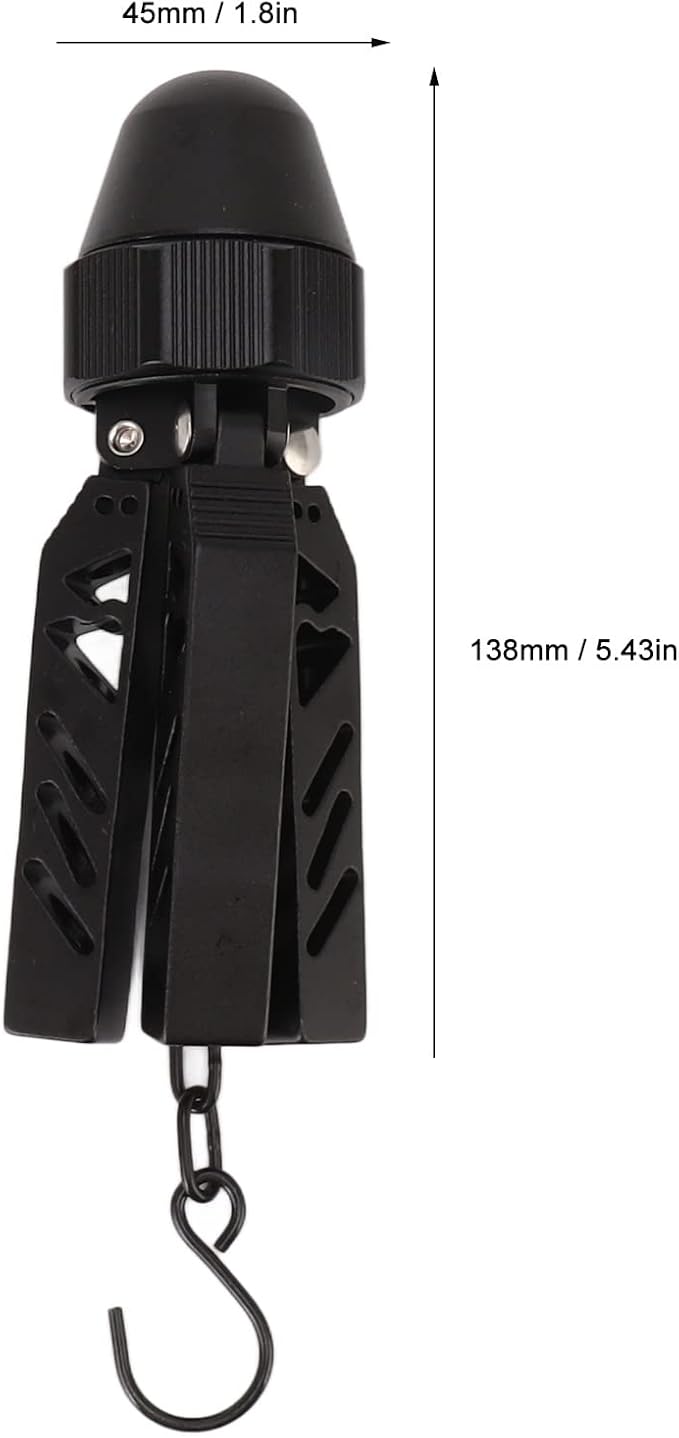 Haofy Aluminum Tarp Poles Camping Tripod A Shaped Tent Support Pole for Outdoor