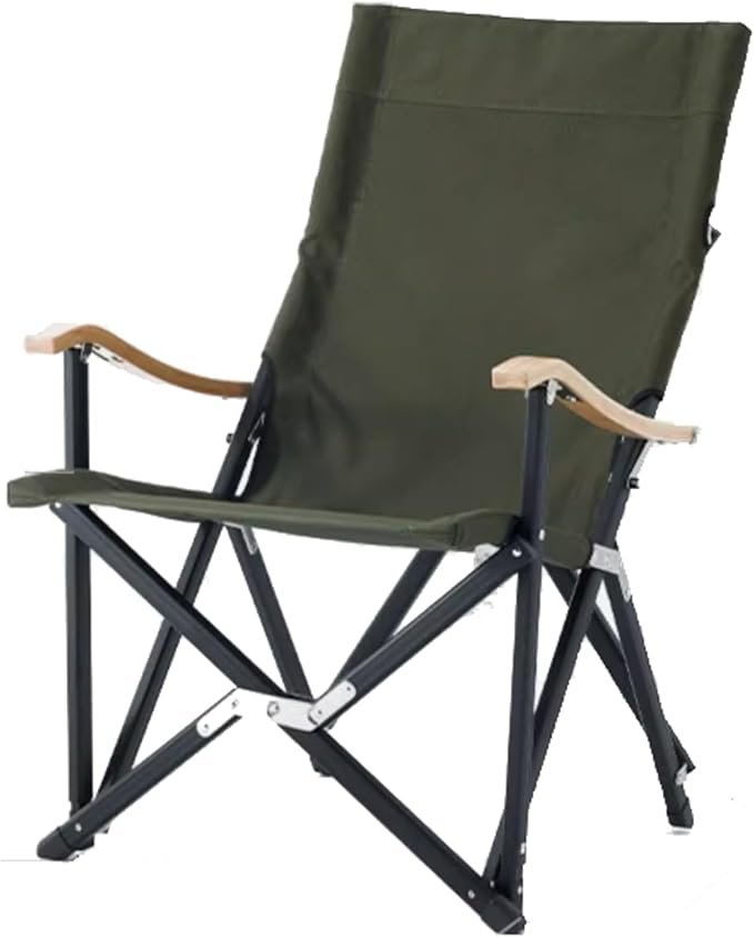 Home Leisure Chair Outdoor Picnic Portable Folding Lounge Chair Beach Fishing Camping Folding Chair Spacious and Comfortable Lightweight
