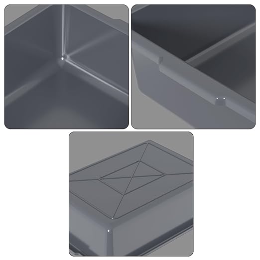 13 L Plastic Commercial Bus Tubs Plastic Commercial Wash Basins 12 Packs
