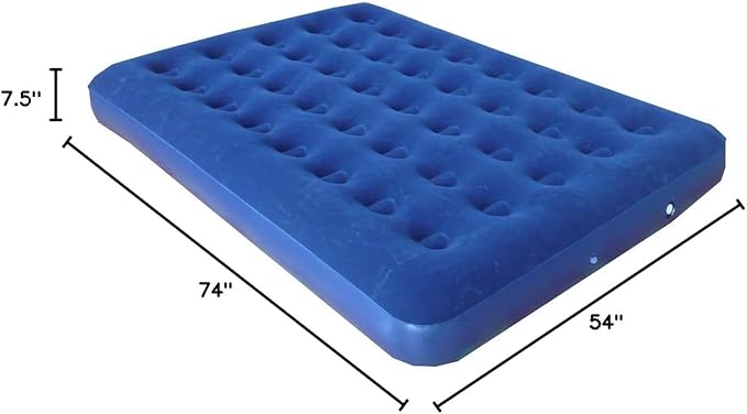 Zaltana Double Size AIR Mattress with AIR Pump