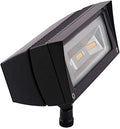 RAB Lighting FFLED18 2 Pack LED Floodlight for Landscapes/Façades/Security Lighting 18W 2400LM Swivel Arm 5000K Color Temp Ultra-Efficient 7H x 6V Beam Spread Residential or Commercial Use