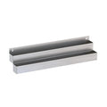 Stainless Steel Double Tier Speed Rail Liquor Rack Speed Rack Bottle Holder - 42 Inch