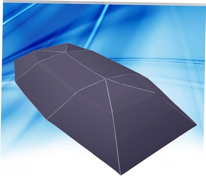 Waterproof Car Tarpaulin Cover Universal Outdoor Sun Shade Canopy for Cars SUVs and Trucks UV Protection Sturdy and Thick Material for Camping and Outdoor Activities