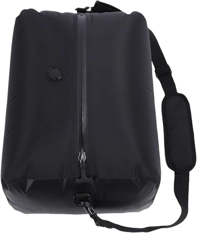 Ymiko TPU Vacuum Compression Bag with Shoulder Strap 70D Nylon TPU 20 to 35L Rainproof Compression Bag Ideal for Travel Gym Use Outdoor Camping