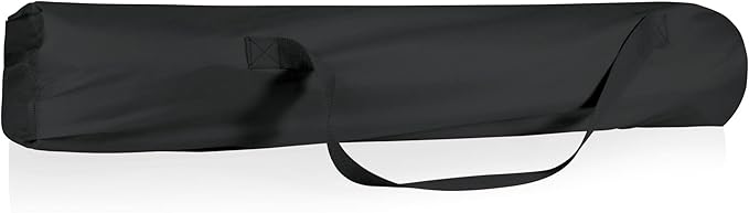 PICNIC TIME NFL New Orleans Saints Travel Table Portable Folding Table Camping Table Outdoor Table with Carry Bag (Black)