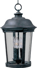 Maxim Lighting 3028CDBZ Dover DC-Three Light Outdoor Hanging Lantern in Mediterranean style-10 Inches Wide by 17 inches high