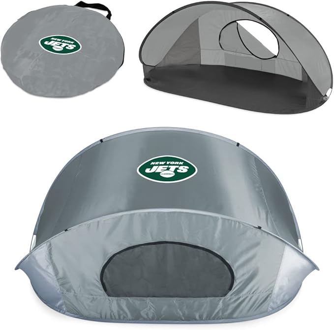 Picnic TIME NFL Manta Portable Beach Tent - Pop Up Tent - Beach Sun Shelter Pop Up