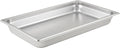Winco 2 1/2-Inch Anti-Jamming Steam Pan Full 24-Gauge