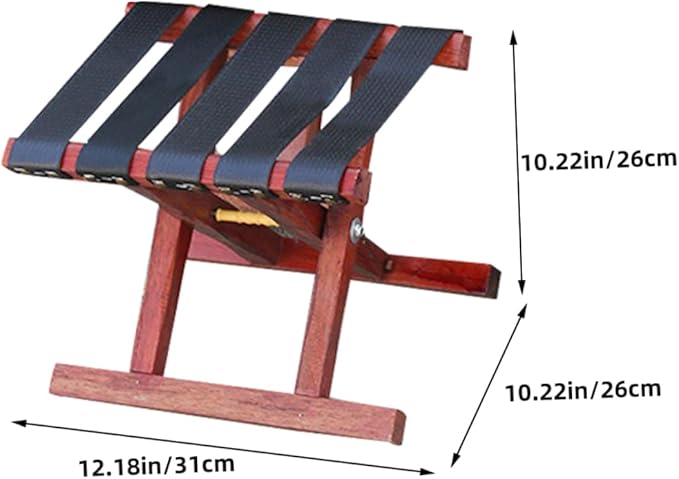 Totority Compact Folding Stool for Outdoor Use Portable and Multi-Functional Bench for Camping Fishing and Gardening Space-Saving Design No Assembly Required
